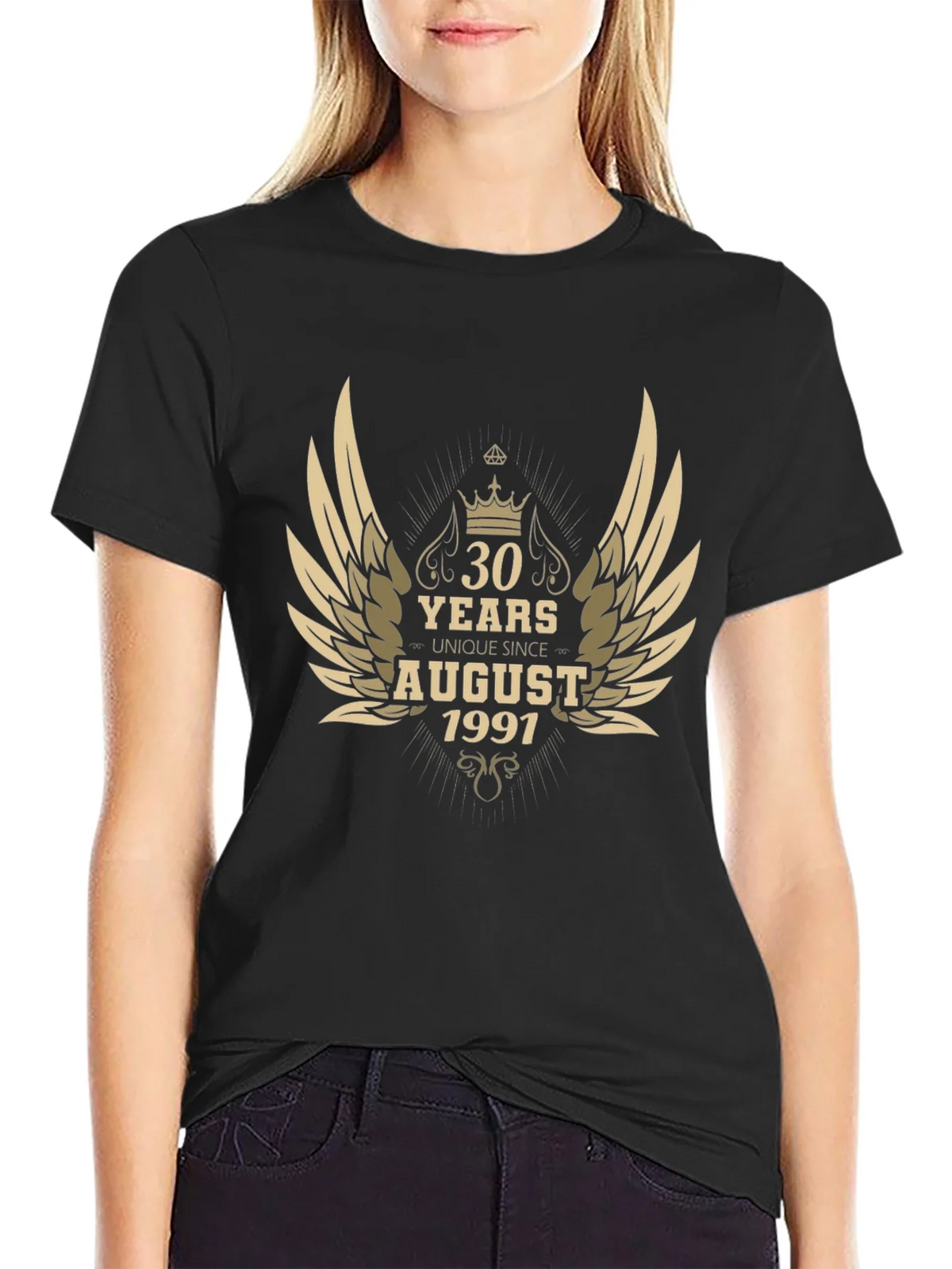 30 Years August 1991 T-Shirt product image 2