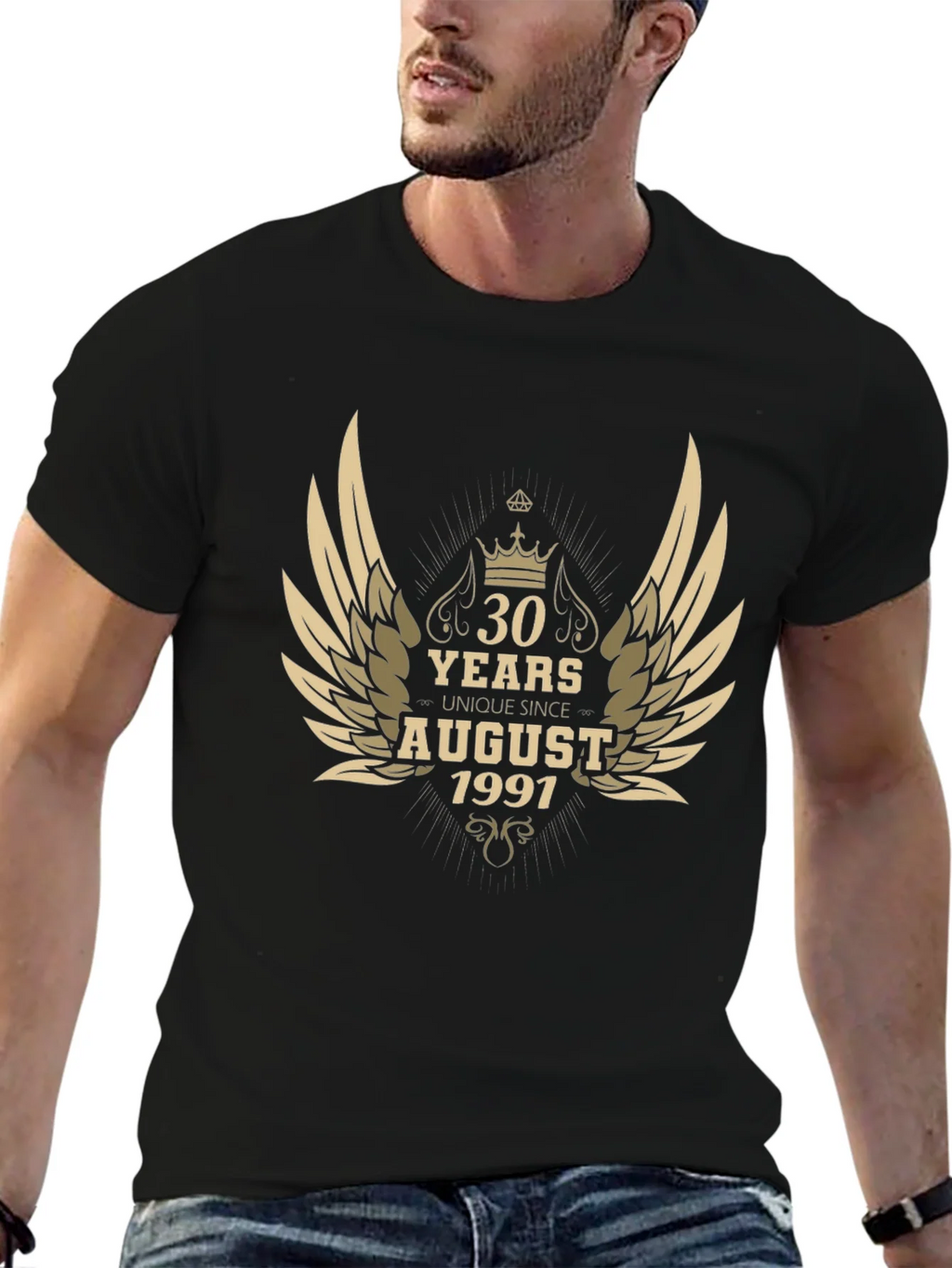30 Years August 1991 T-Shirt product image 6
