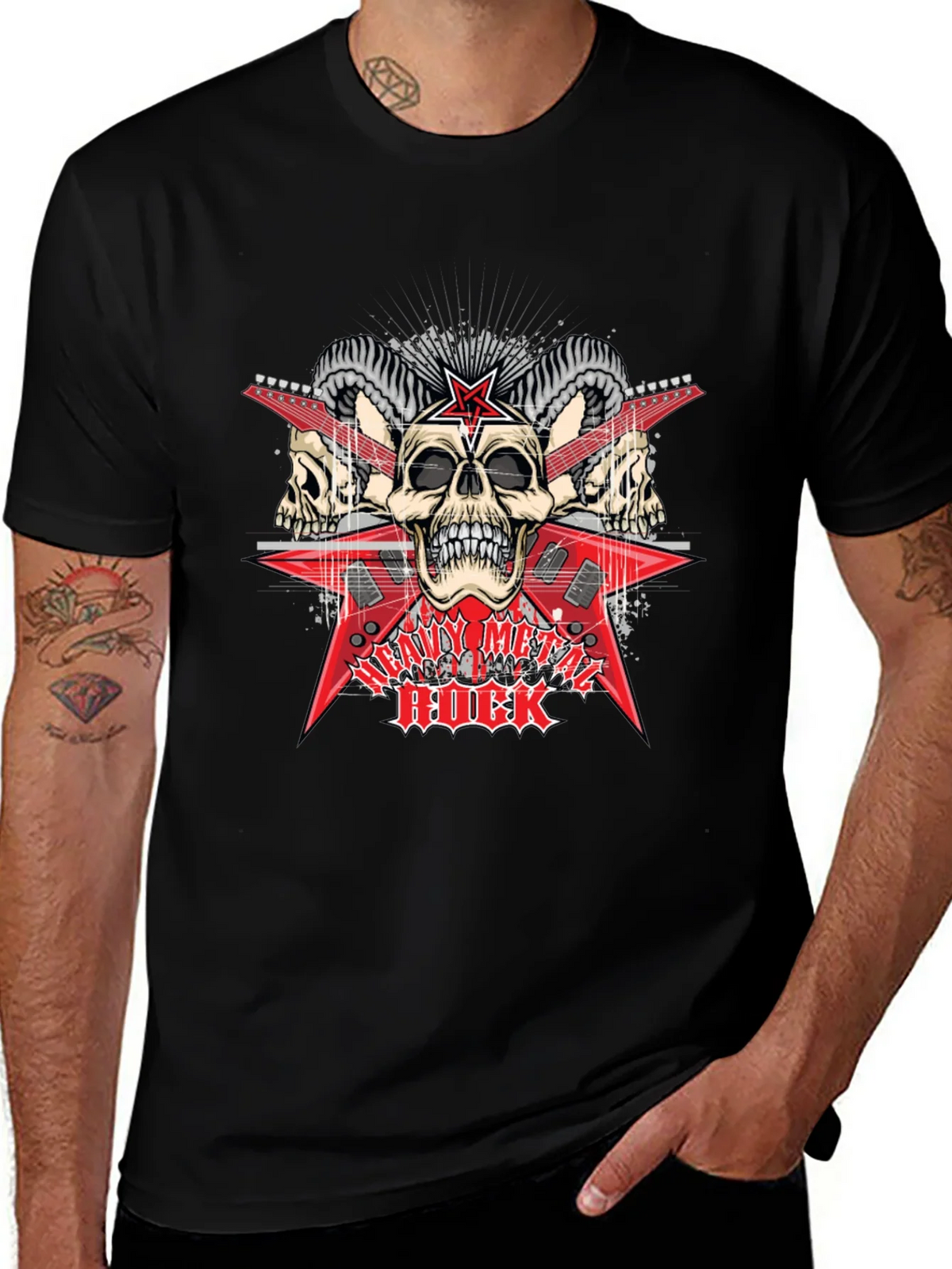 Metal Rock Graphic T-Shirt product image 1