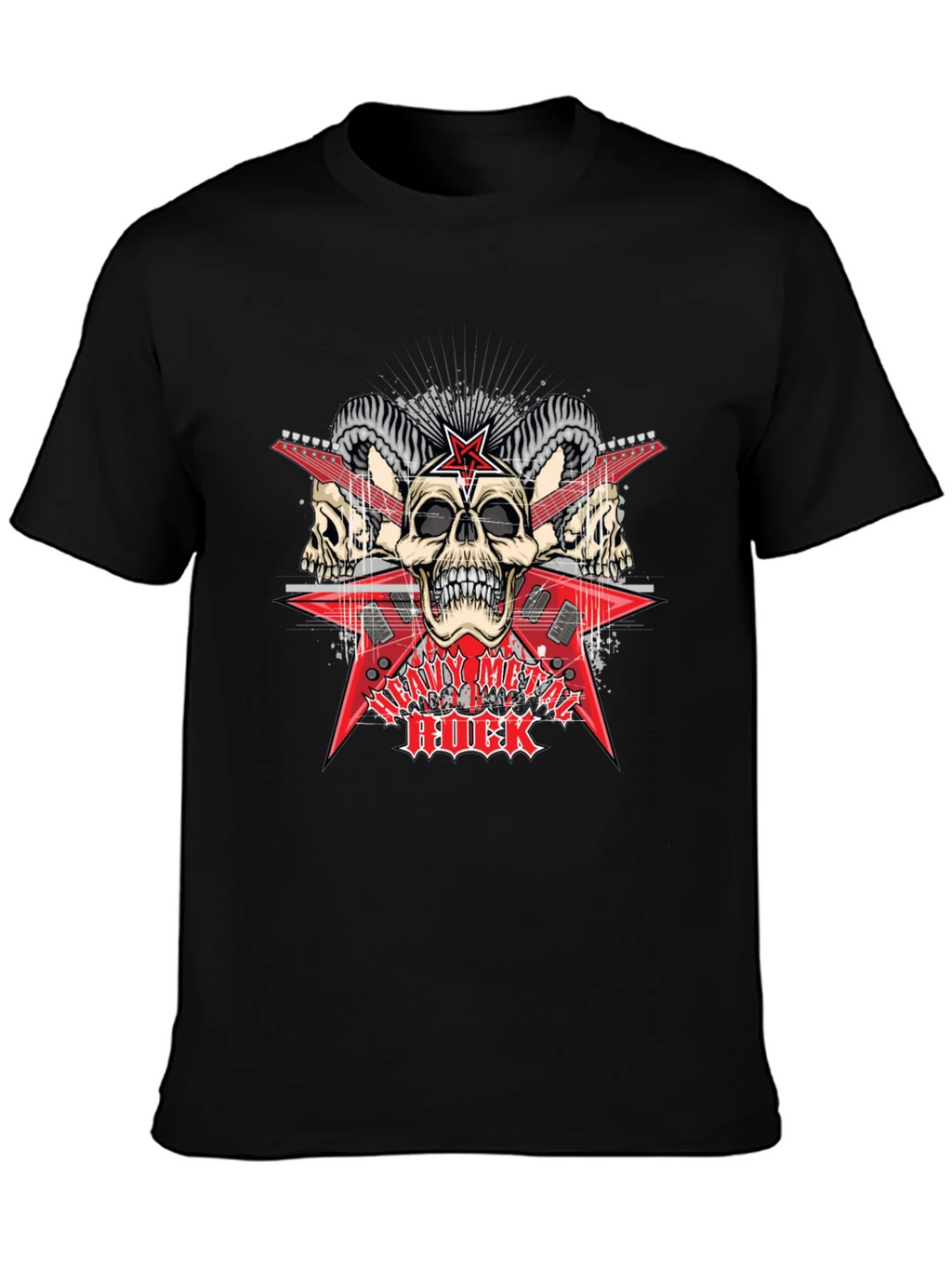 Metal Rock Graphic T-Shirt product image 3
