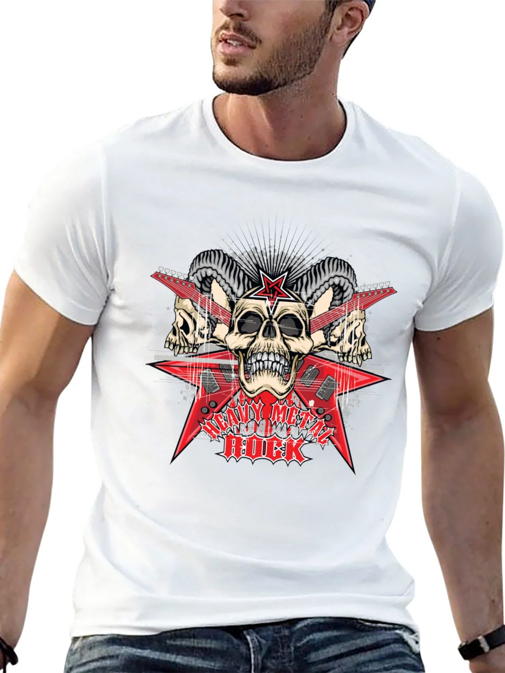 Metal Rock Graphic T-Shirt product image 12