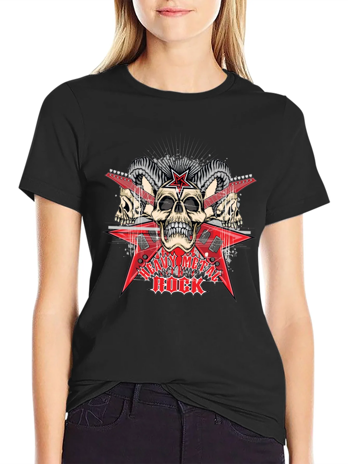 Metal Rock Graphic T-Shirt product image 2