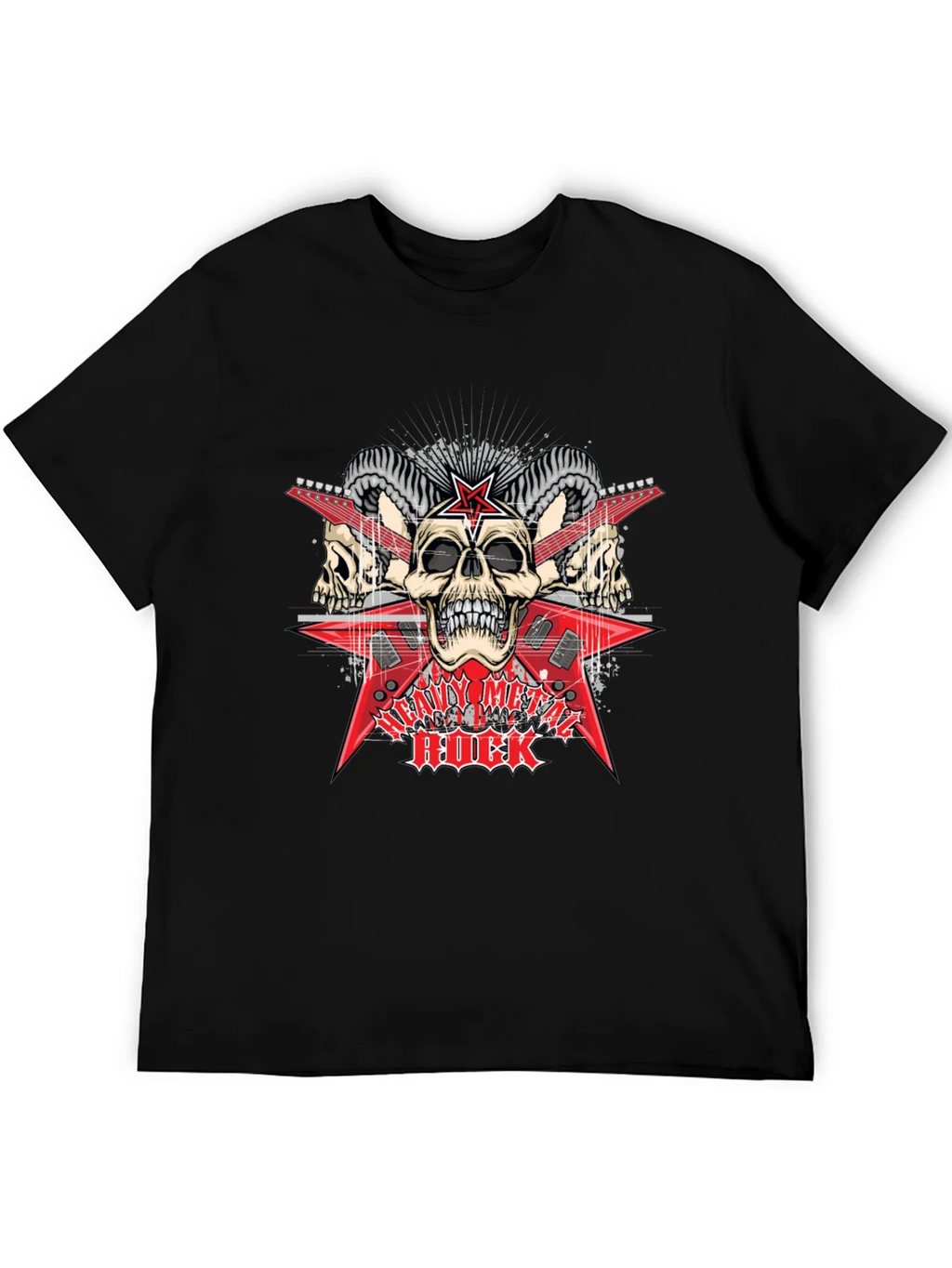 Metal Rock Graphic T-Shirt product image 5