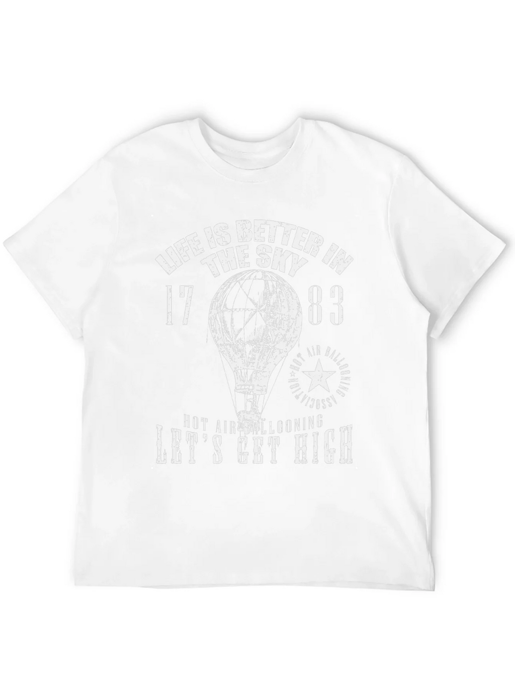 Life is Better in the Sky T-Shirt - Hot Air Ballooning product image 11