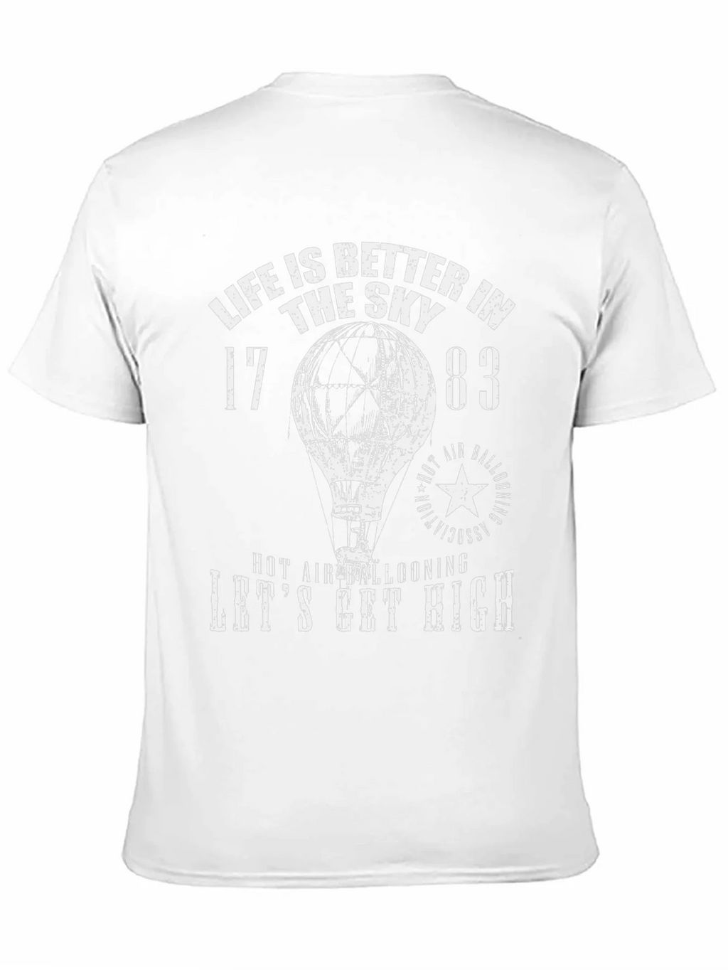 Life is Better in the Sky T-Shirt - Hot Air Ballooning product image 10