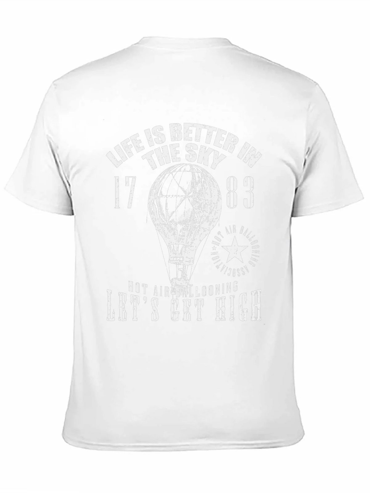Life is Better in the Sky T-Shirt - Hot Air Ballooning product image 10