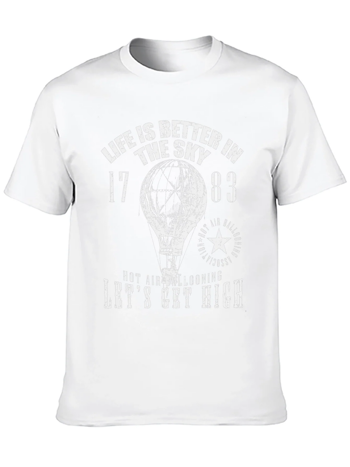 Life is Better in the Sky T-Shirt - Hot Air Ballooning product image 9