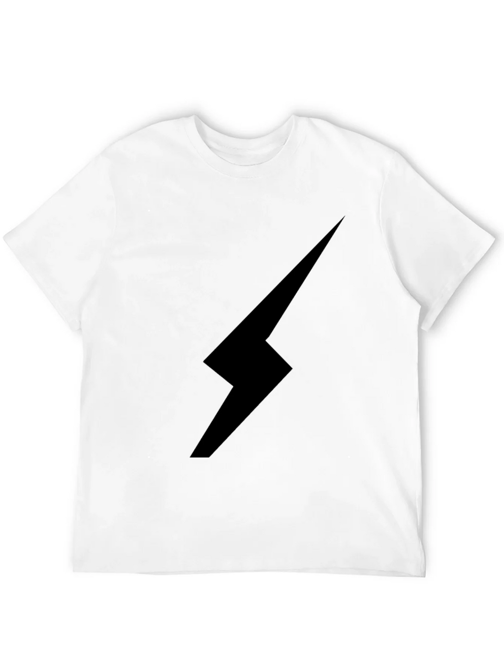 Black Lightning Bolt Graphic Tee - Stylish & Edgy product image 3