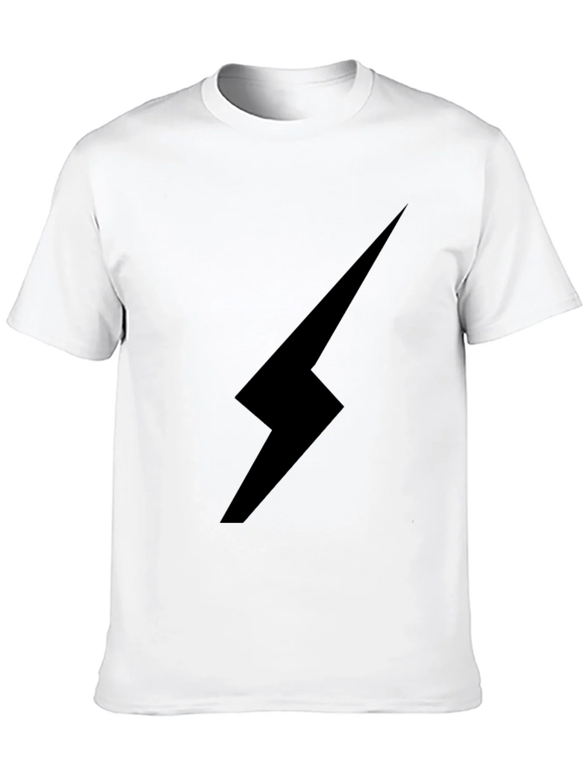 Black Lightning Bolt Graphic Tee - Stylish & Edgy product image 12
