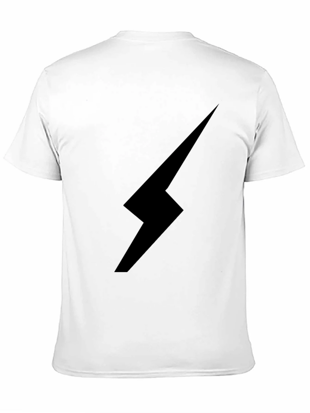 Black Lightning Bolt Graphic Tee - Stylish & Edgy product image 2