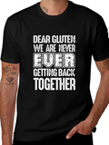 Funny Gluten-Free T-Shirt: We Are Never Ever Getting Back product image 1