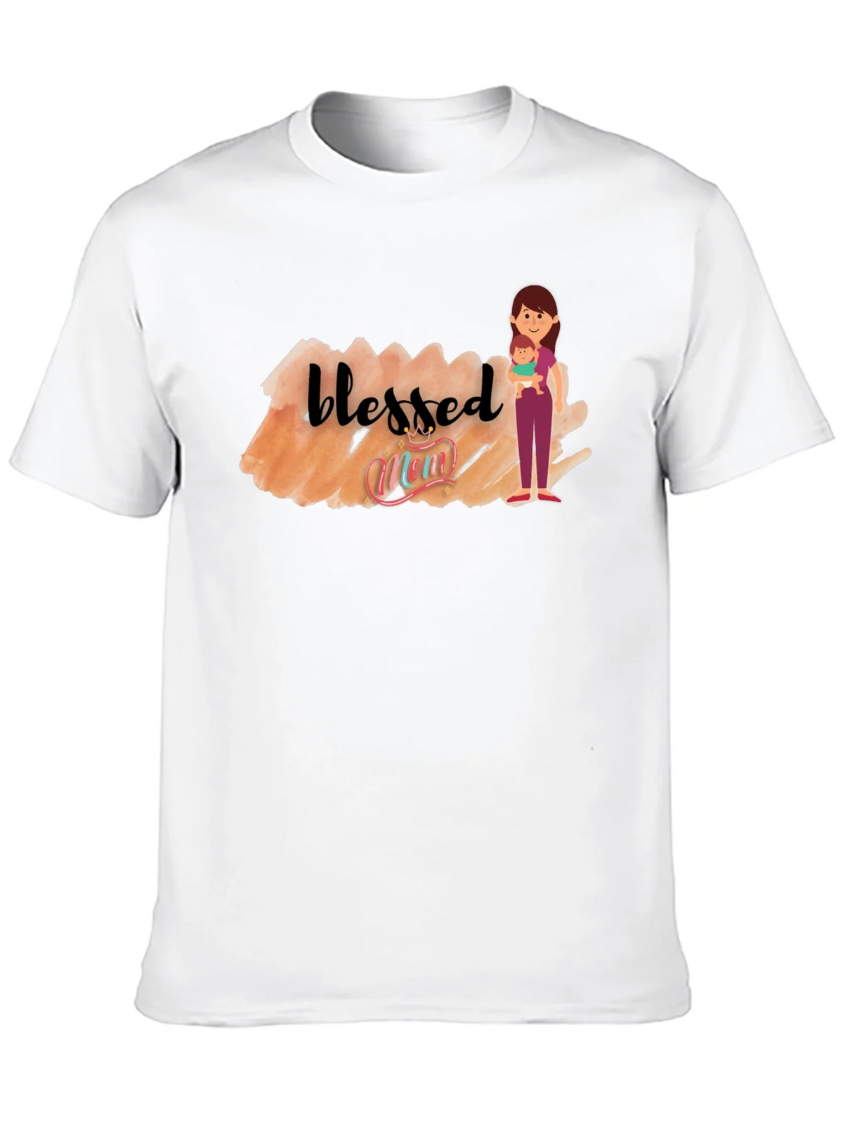 Blessed Mom Graphic T-Shirt product image 9