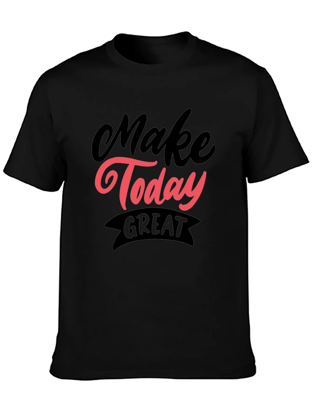 Make Today Great Graphic Tee - Black product image 6