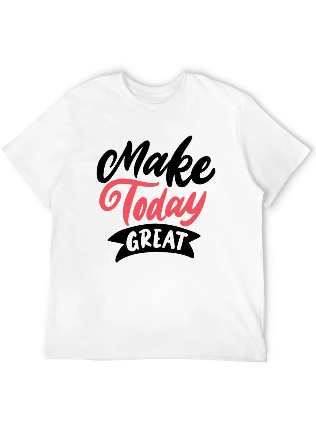Make Today Great Graphic Tee - Black product image 3