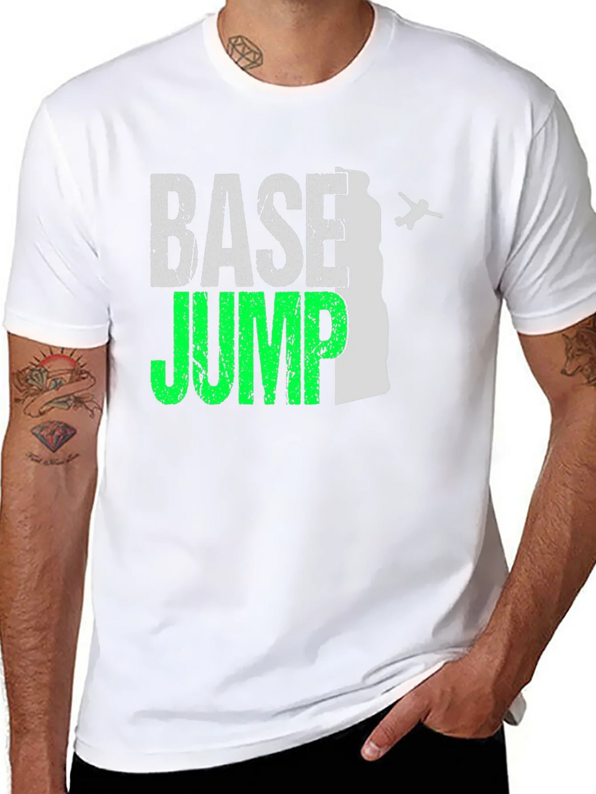 BASE Jump Graphic T-Shirt - Adventure Seeker Tee product image 7
