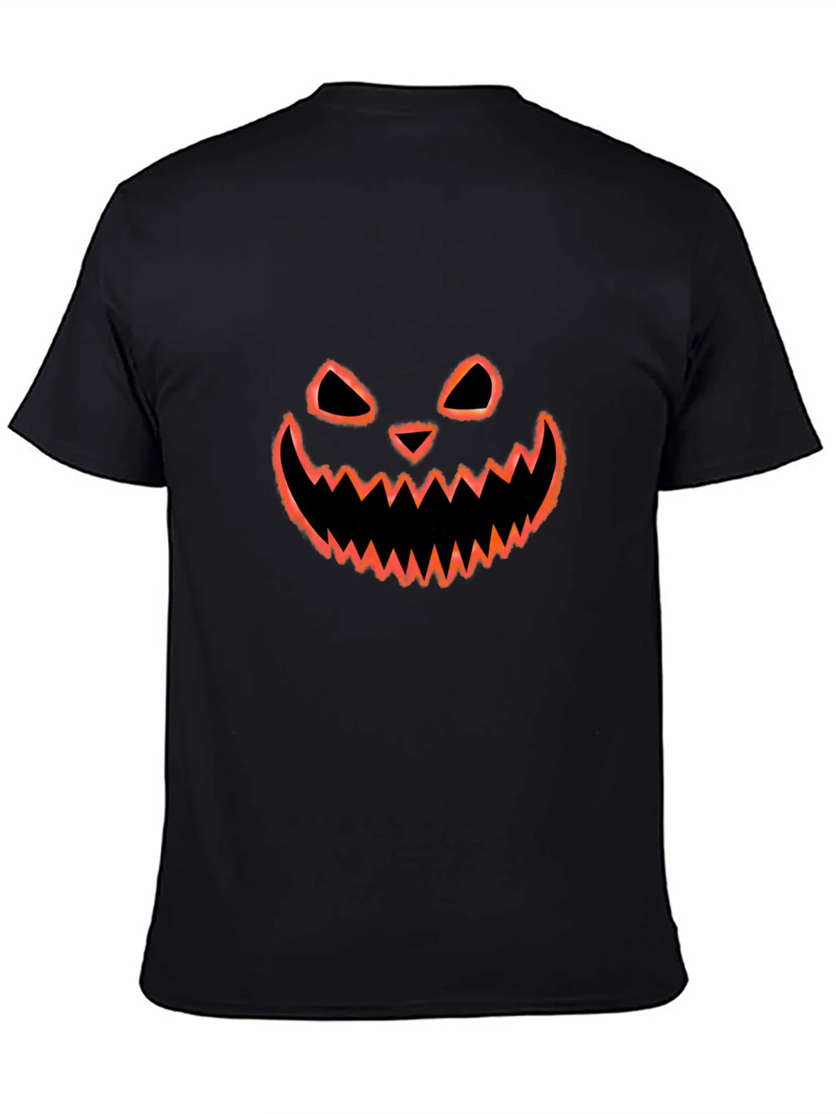 Halloween Pumpkin Face Graphic Tee product image 4