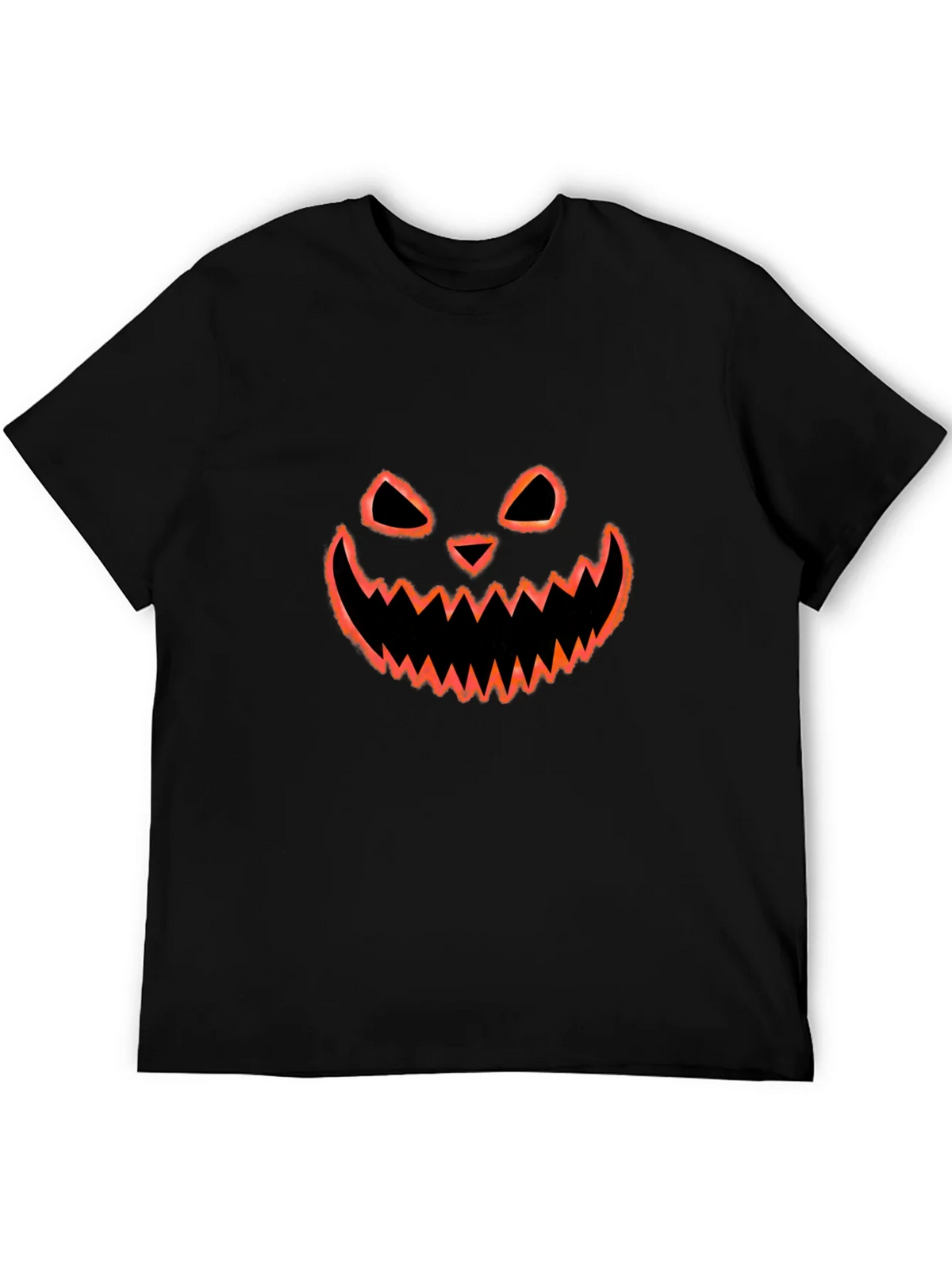 Halloween Pumpkin Face Graphic Tee product image 5