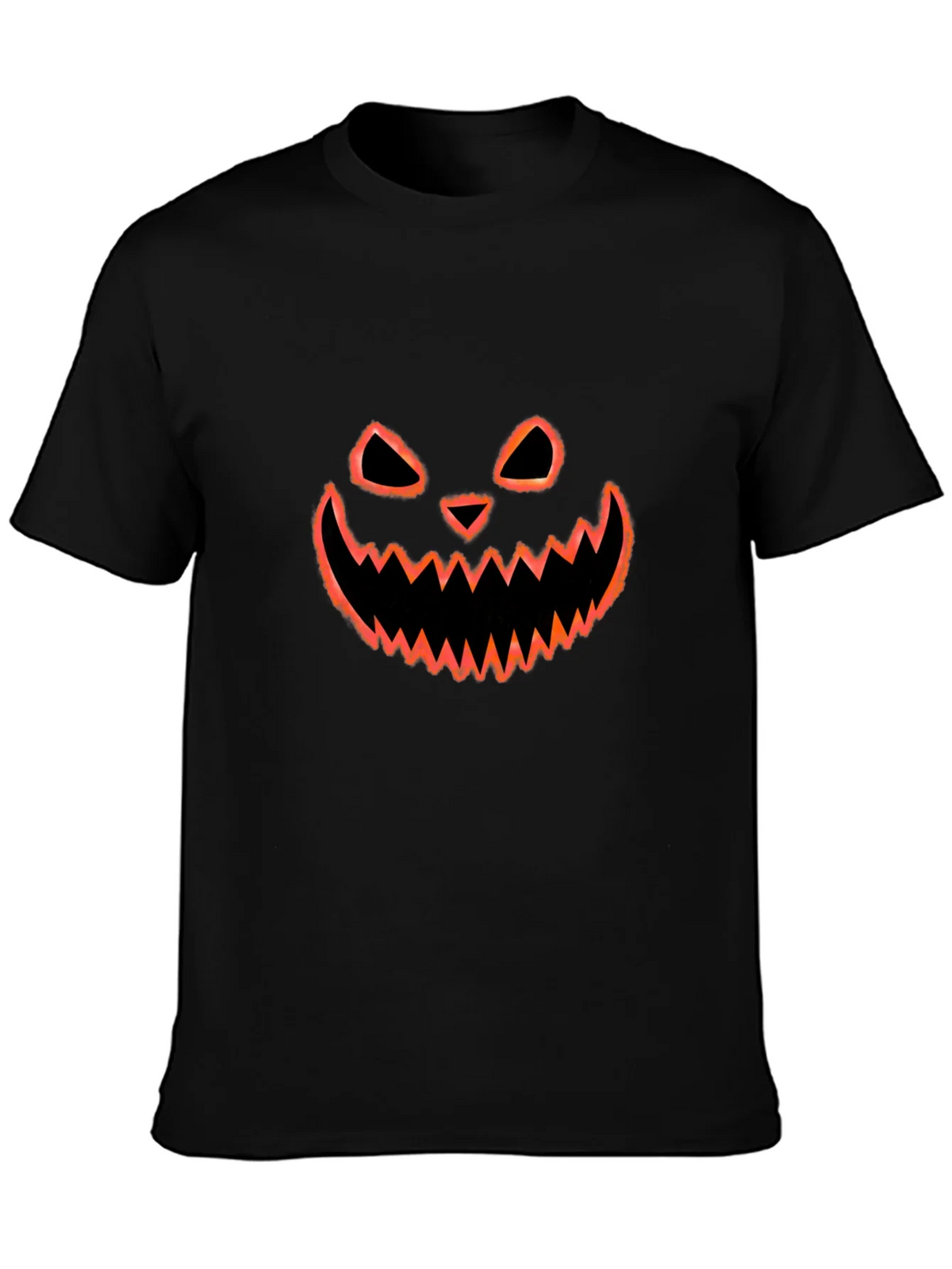 Halloween Pumpkin Face Graphic Tee product image 3