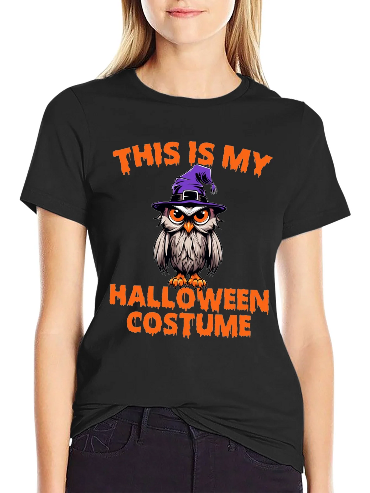 Halloween Owl Costume T-Shirt