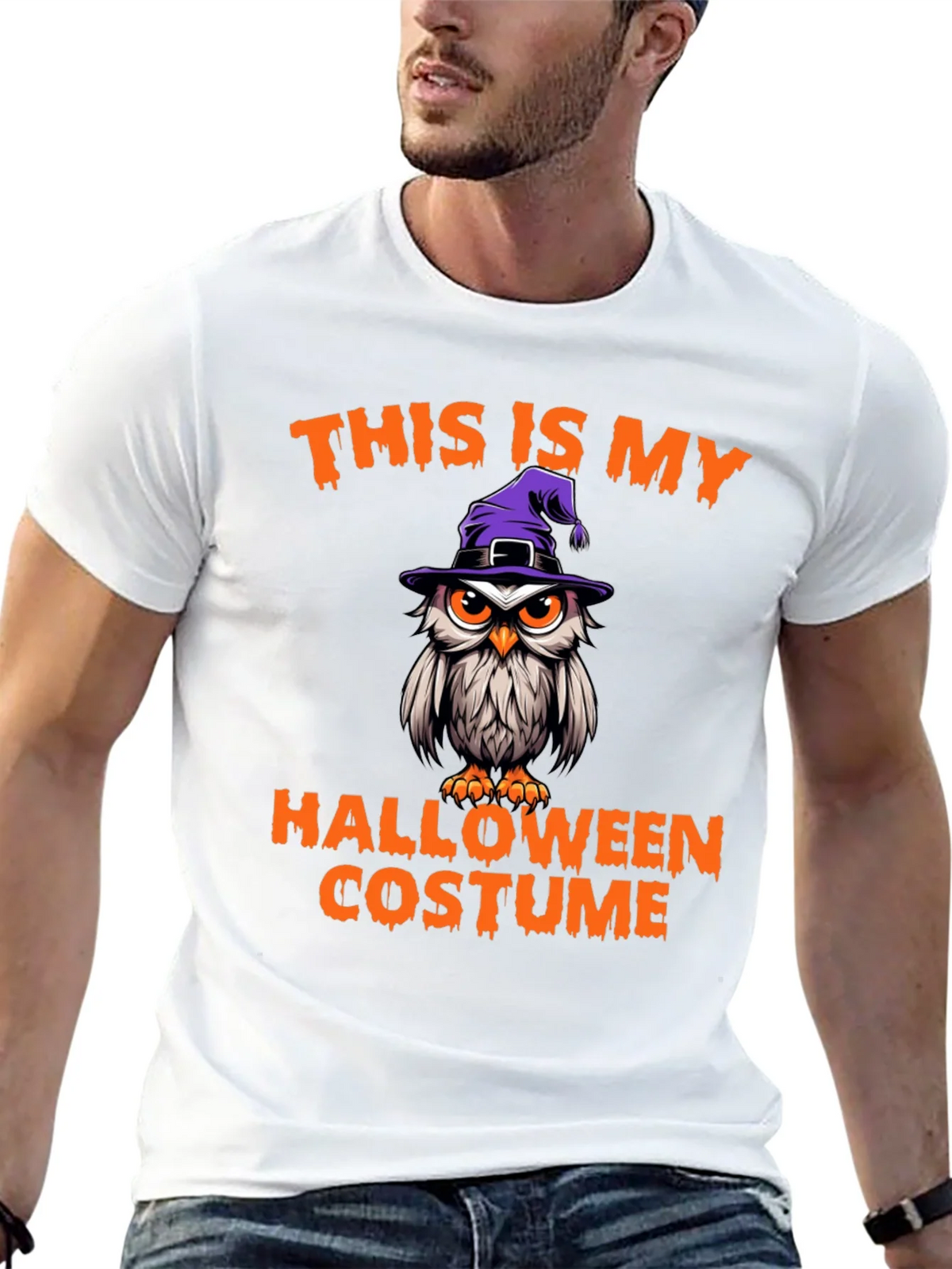 Halloween Owl Costume T-Shirt