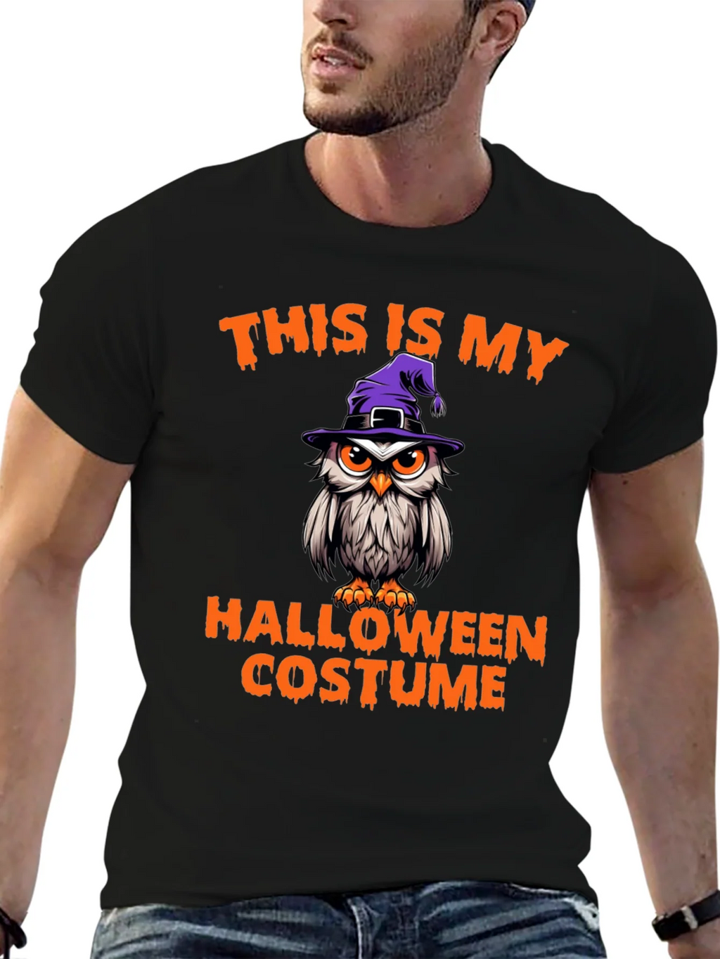 Halloween Owl Costume T-Shirt
