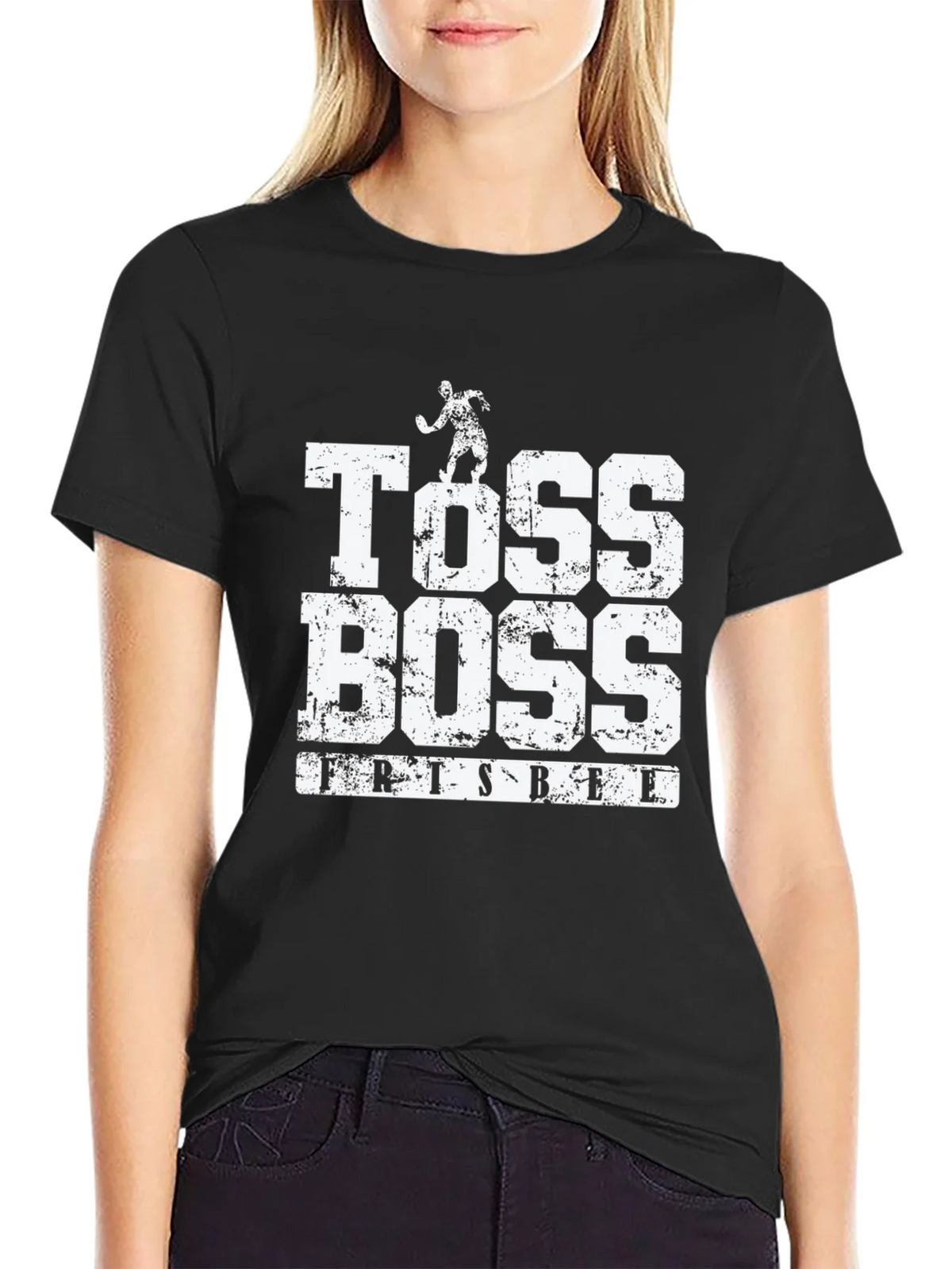 Toss Boss Frisbee Graphic T-Shirt product image 2