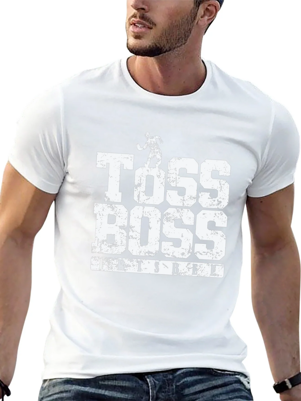 Toss Boss Frisbee Graphic T-Shirt product image 12