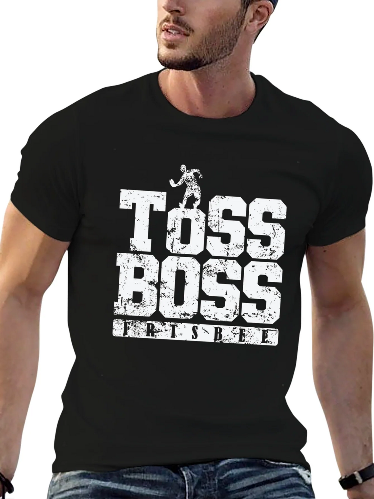 Toss Boss Frisbee Graphic T-Shirt product image 6