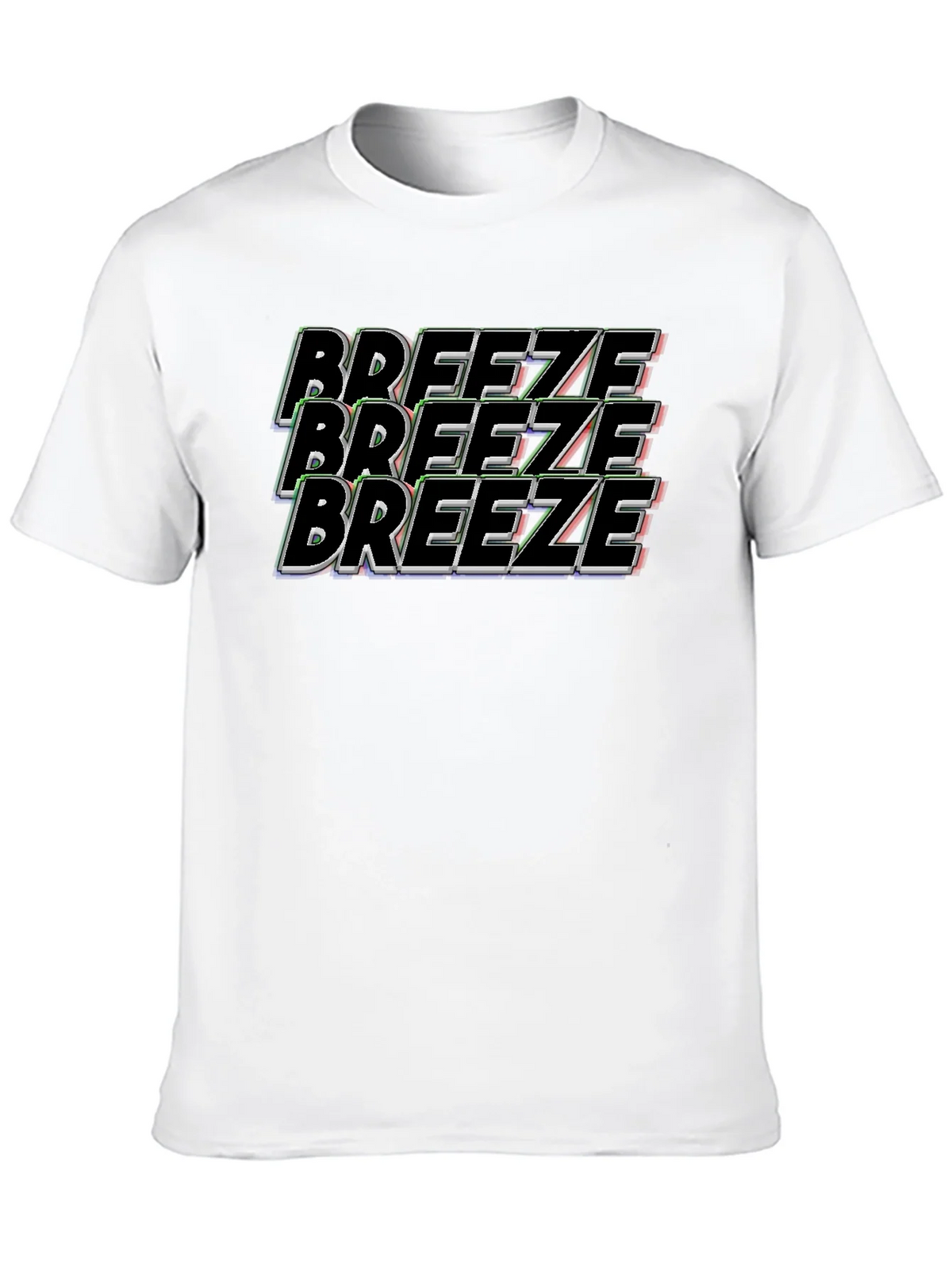 Breeze Graphic Tee - Black Cotton T-Shirt product image 9