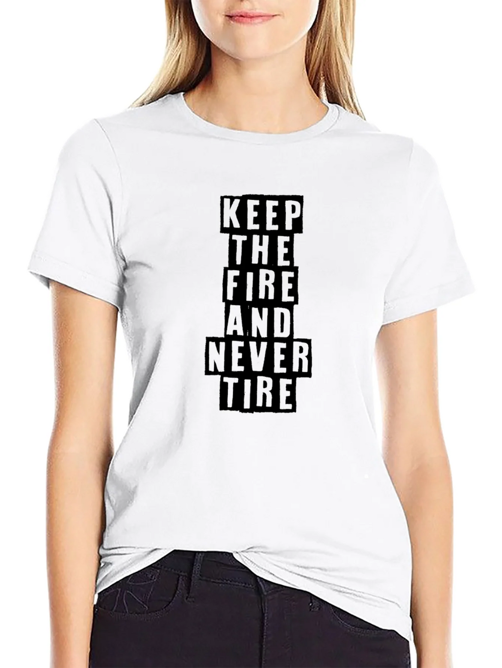 Keep The Fire T-Shirt - Motivational Graphic Tee product image 8