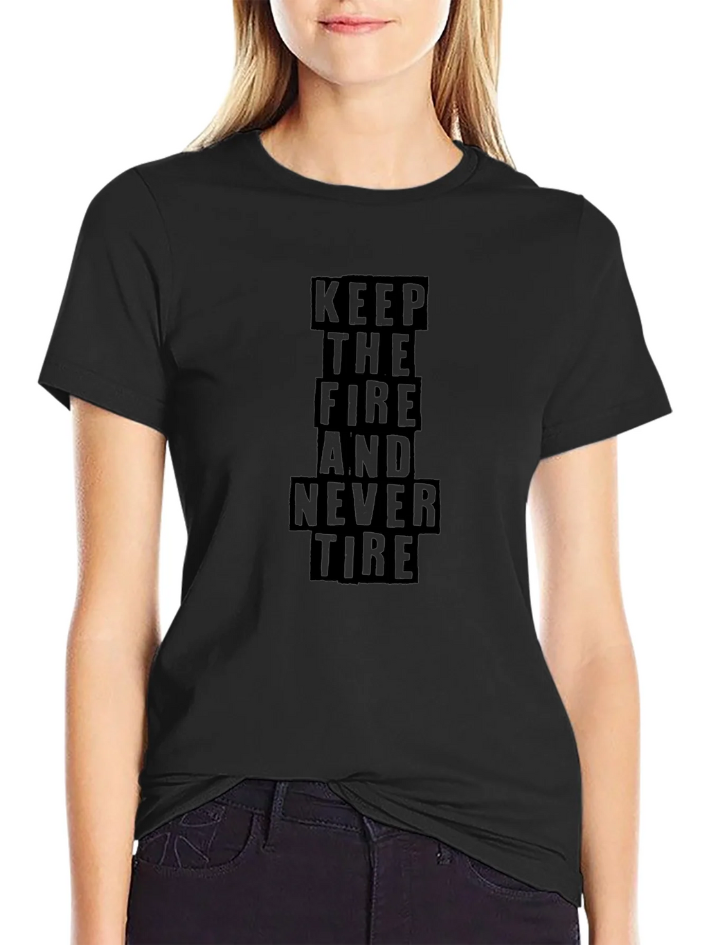 Keep The Fire T-Shirt - Motivational Graphic Tee product image 2