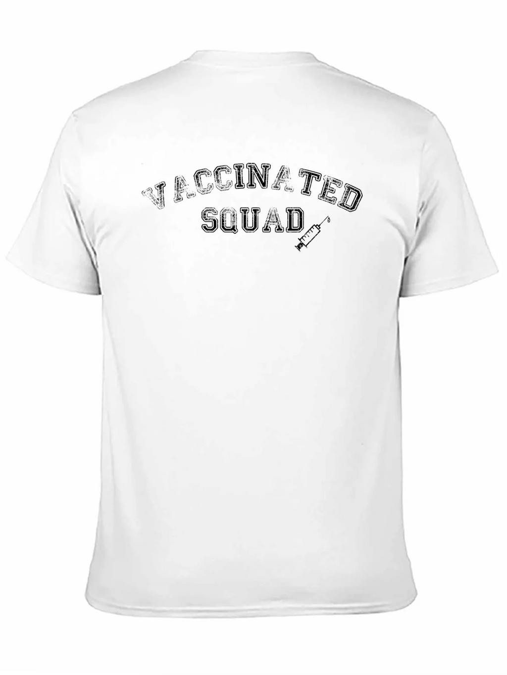 Vaccinated Squad T-Shirt - Classic Crew Neck Tee product image 10