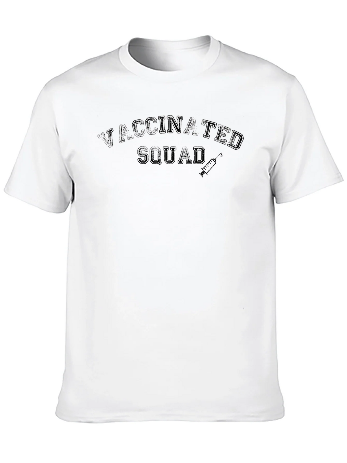 Vaccinated Squad T-Shirt - Classic Crew Neck Tee product image 9