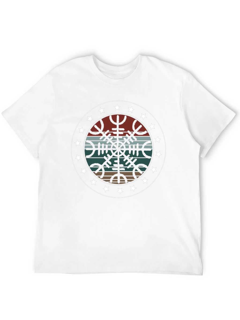 Vintage Vegvisir Compass Graphic Tee product image 11