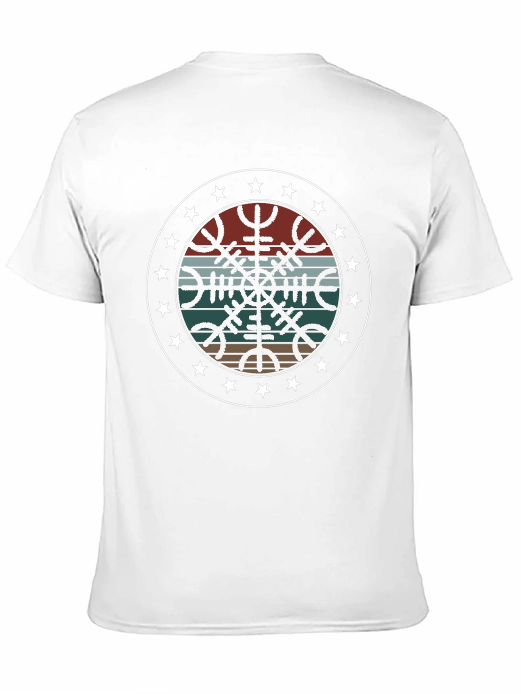 Vintage Vegvisir Compass Graphic Tee product image 10