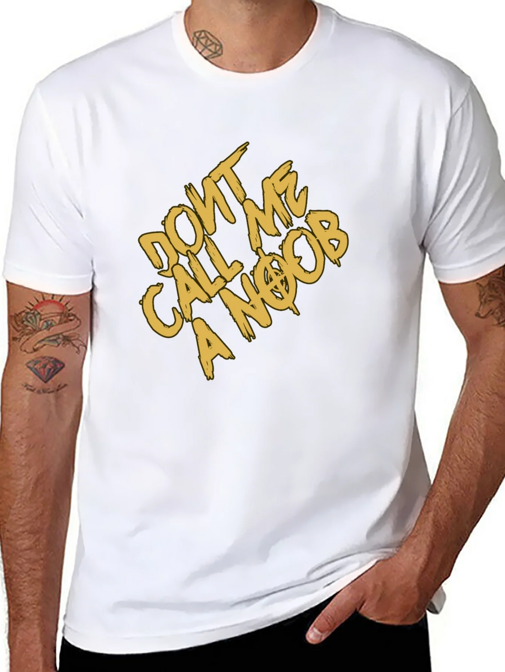 Dont Call Me A Noob Black T-Shirt product image 10