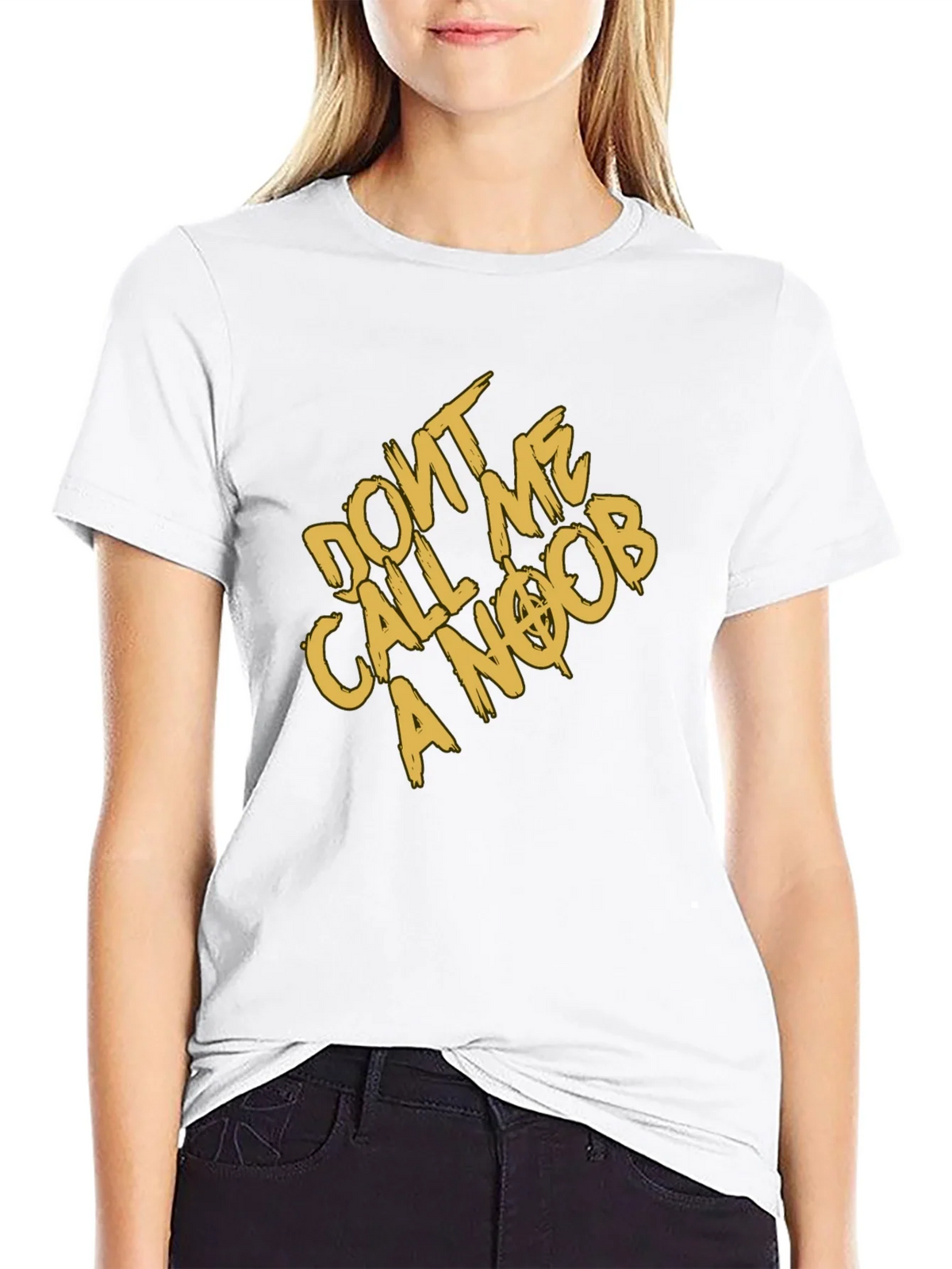 Dont Call Me A Noob Black T-Shirt product image 11