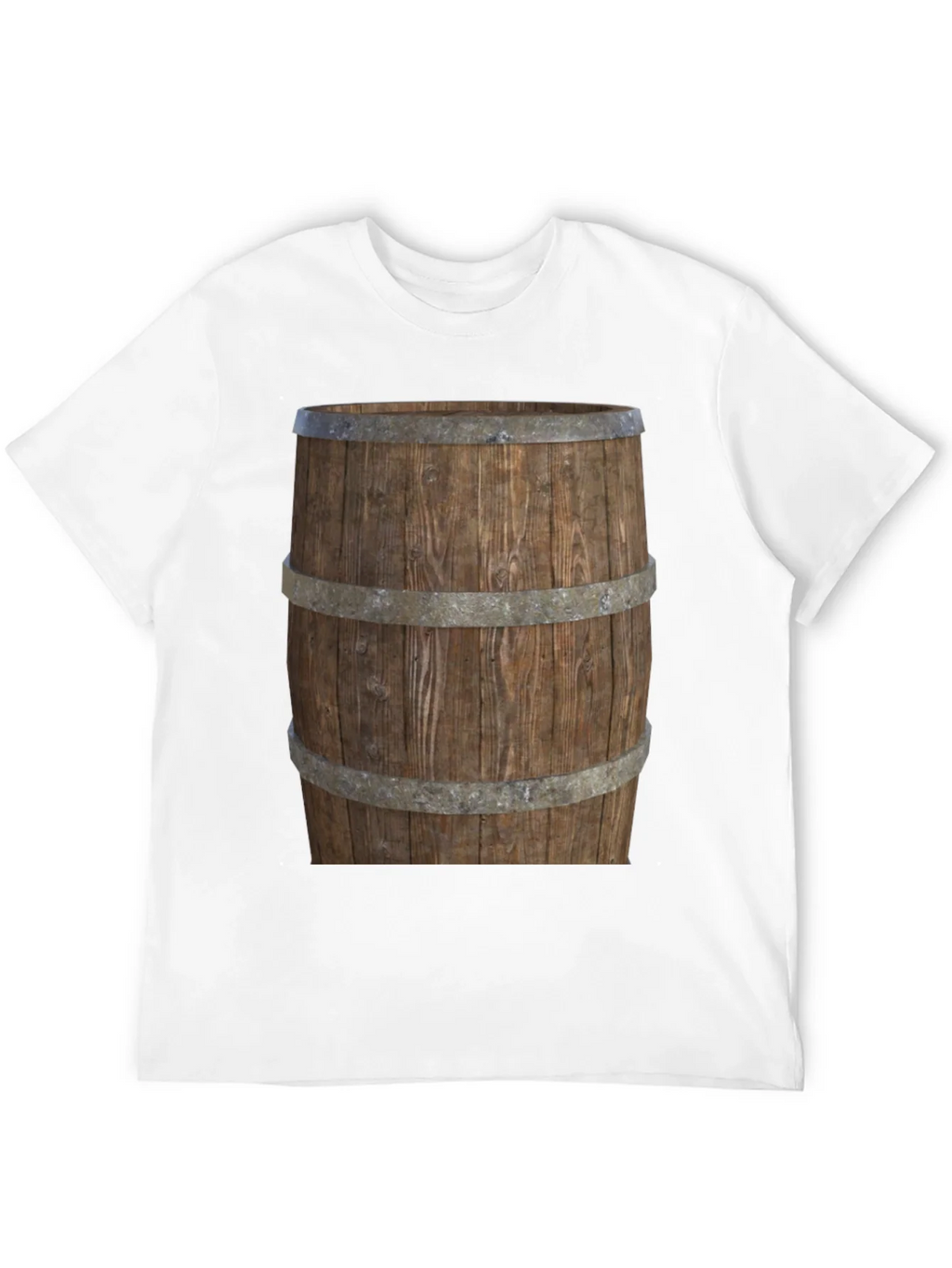 Barrel Graphic Tee - Rustic Wood Design product image 11