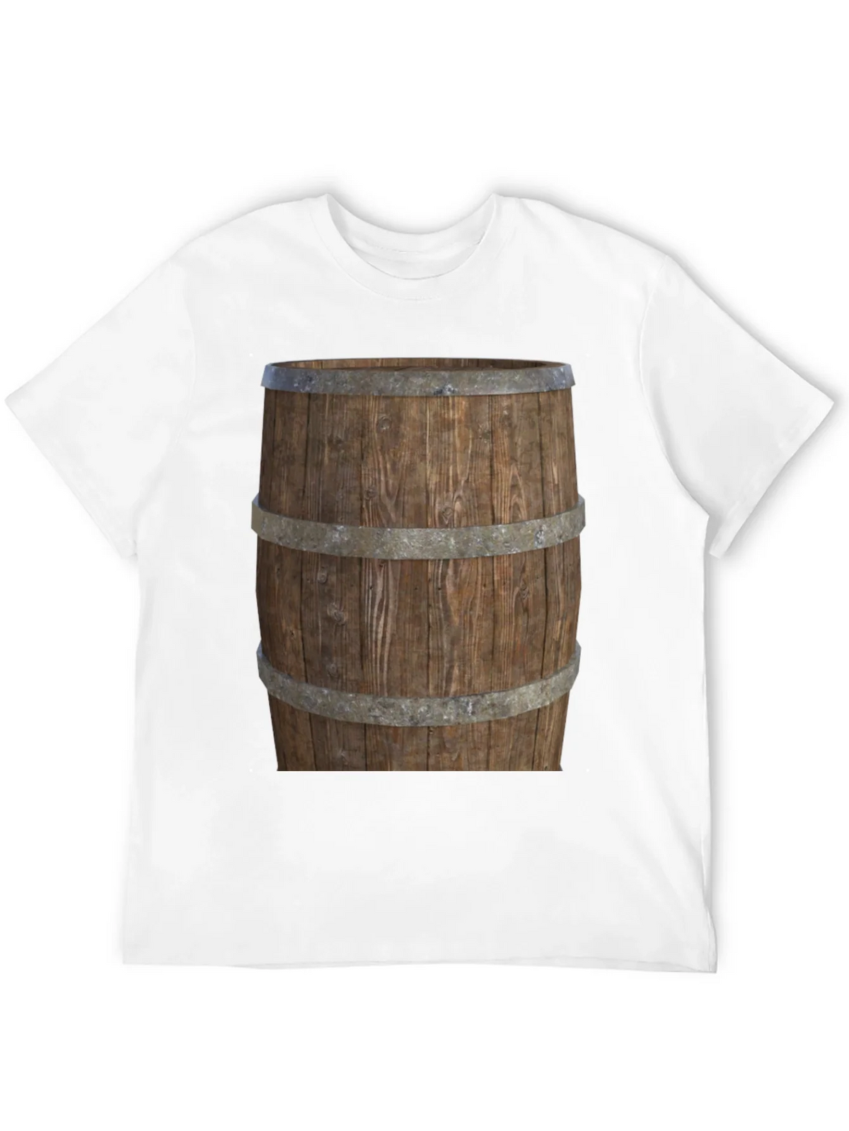 Barrel Graphic Tee - Rustic Wood Design product image 11