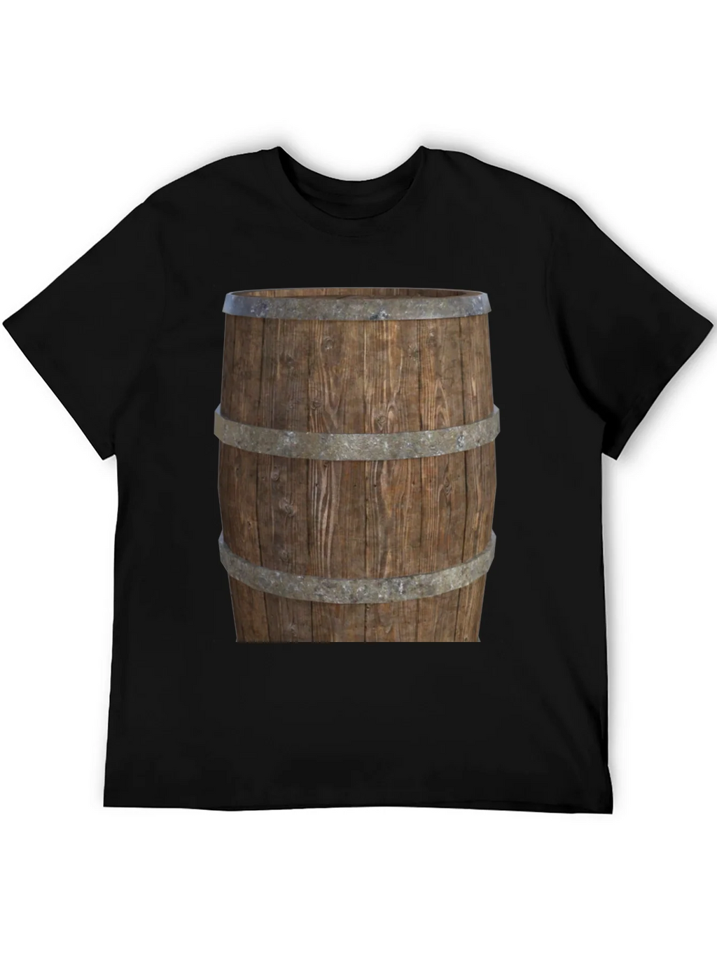 Barrel Graphic Tee - Rustic Wood Design product image 5