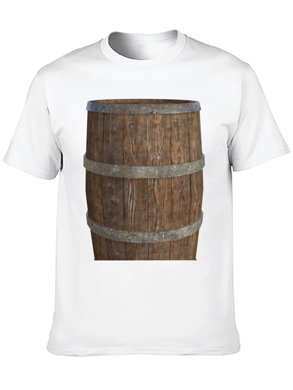 Barrel Graphic Tee - Rustic Wood Design product image 9