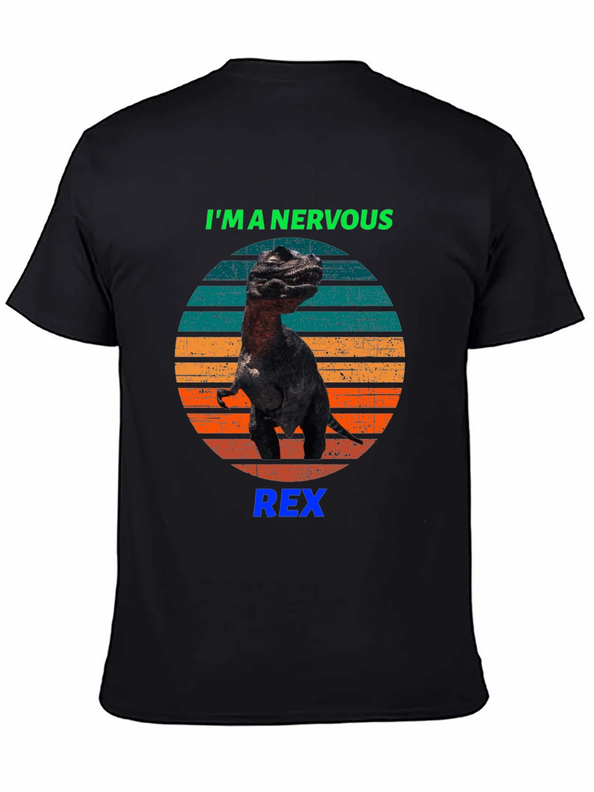Nervous Rex T-Shirt - Funny Dinosaur Tee product image 7