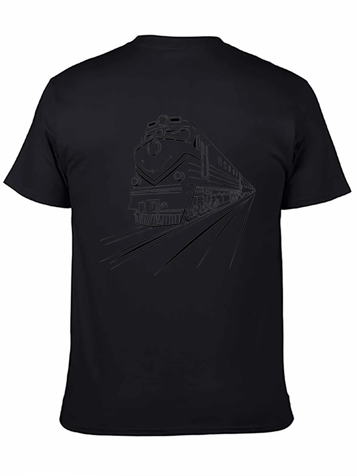 Train Graphic Tee - Classic Locomotive Shirt product image 7