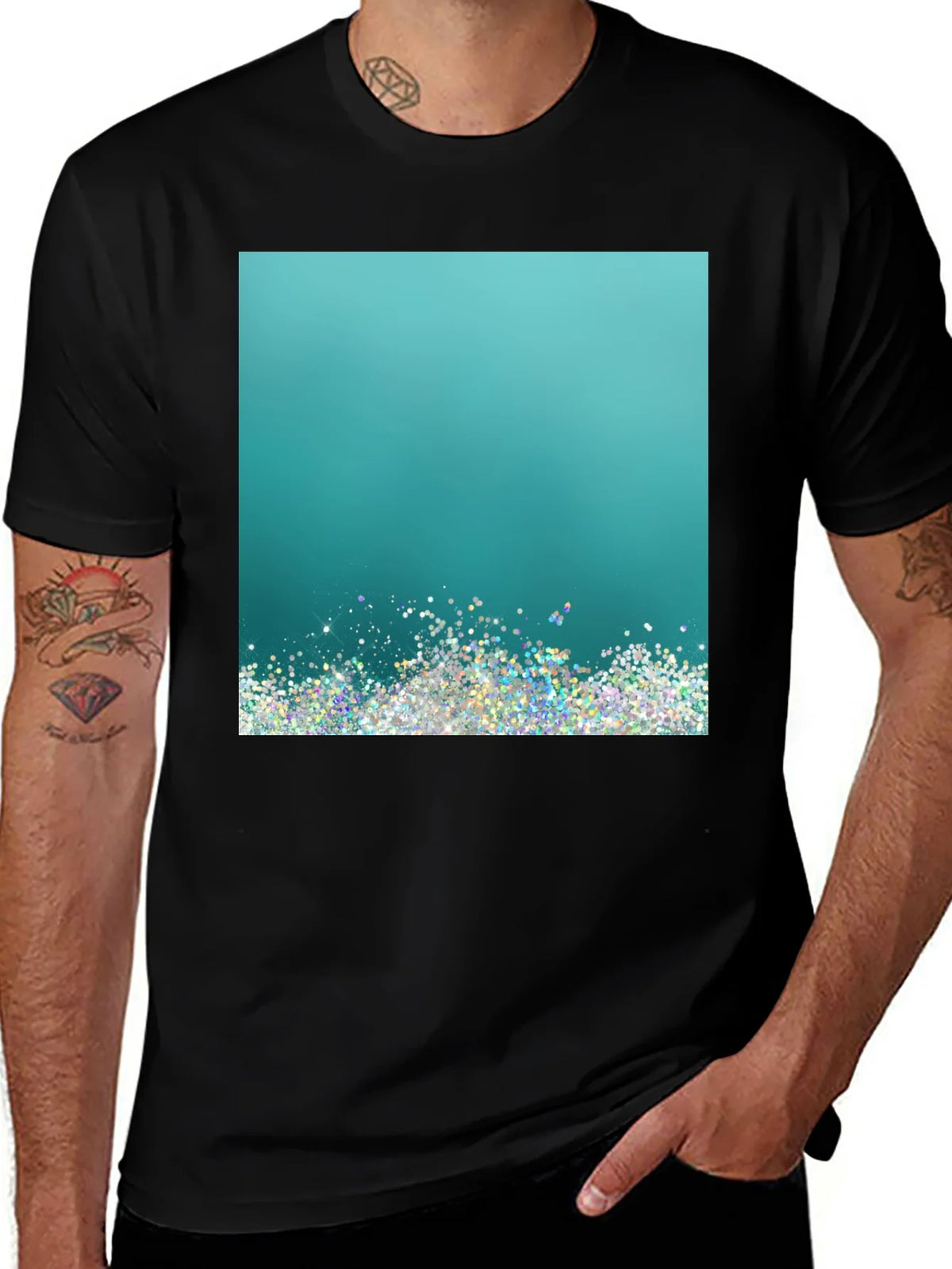 Glitter Gradient Tee product image 1