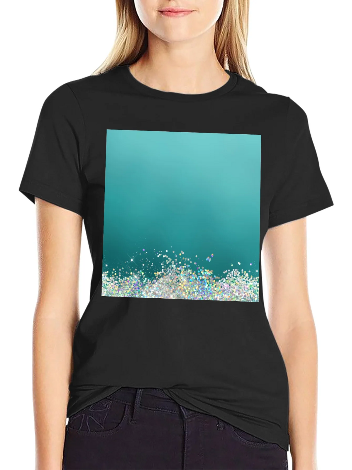 Glitter Gradient Tee product image 2
