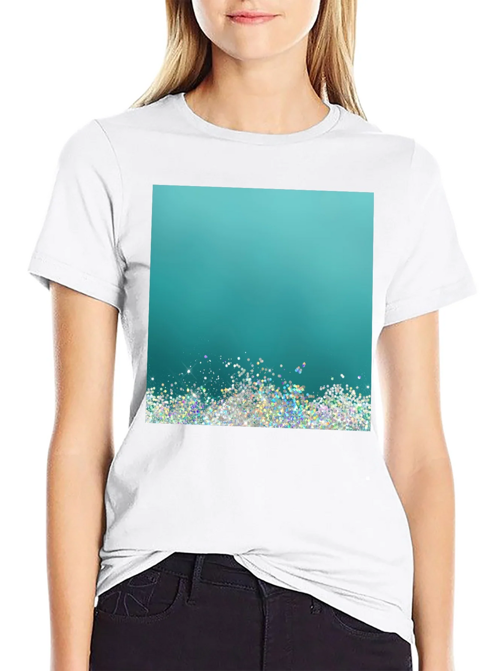 Glitter Gradient Tee product image 8