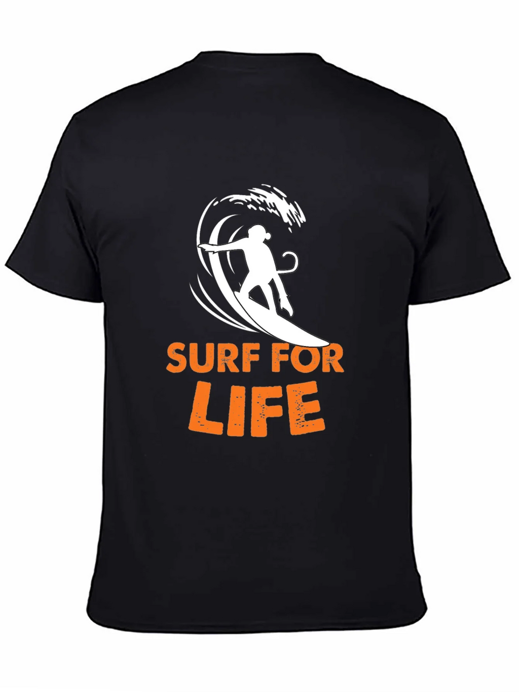 Surf For Life Graphic Tee - Black product image 4