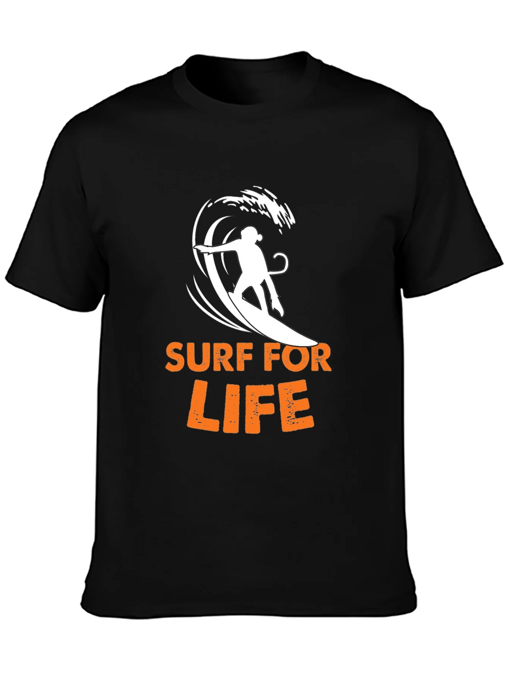 Surf For Life Graphic Tee - Black product image 3