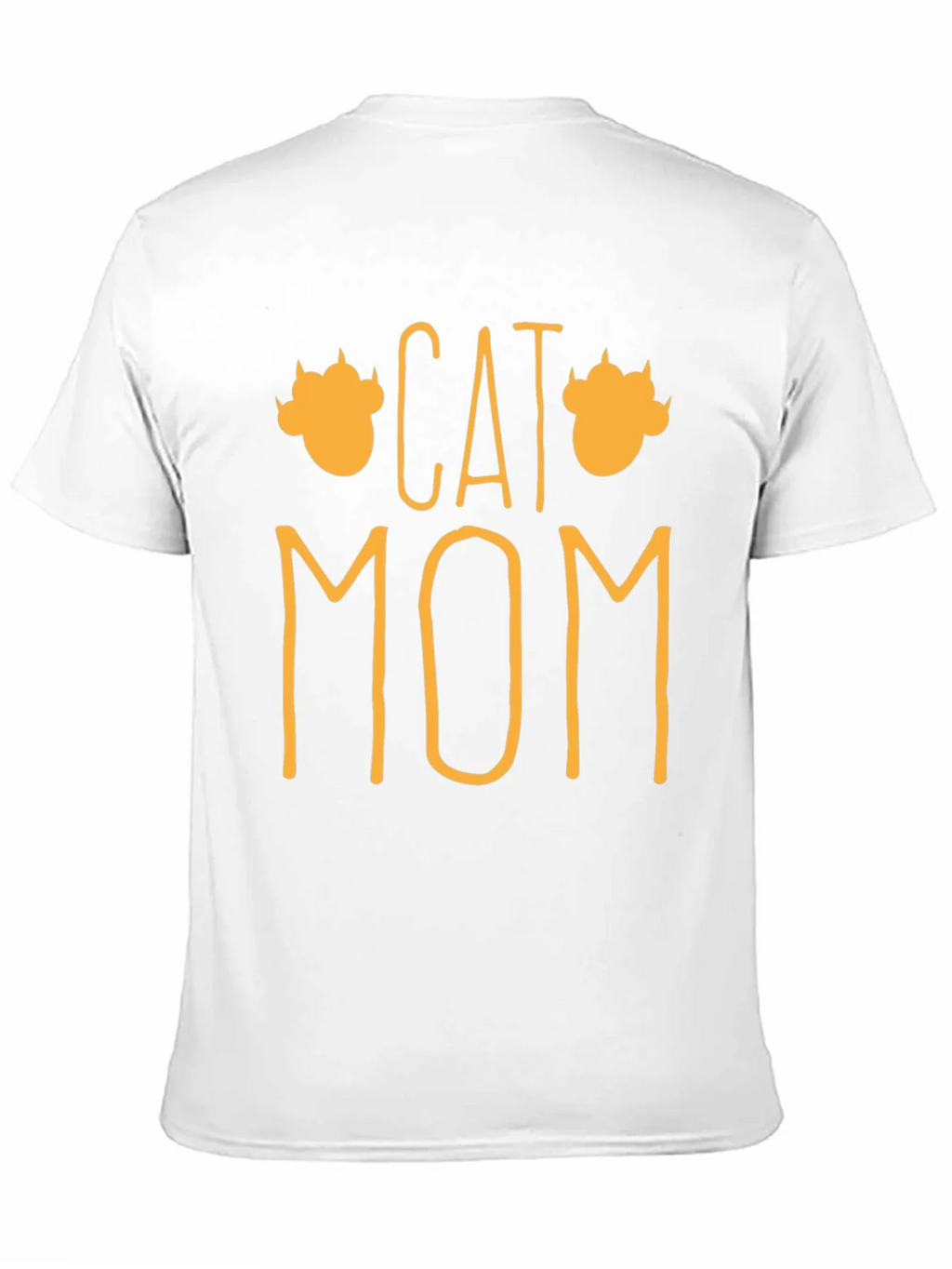 Cat Mom Graphic T-Shirt - Black product image 2