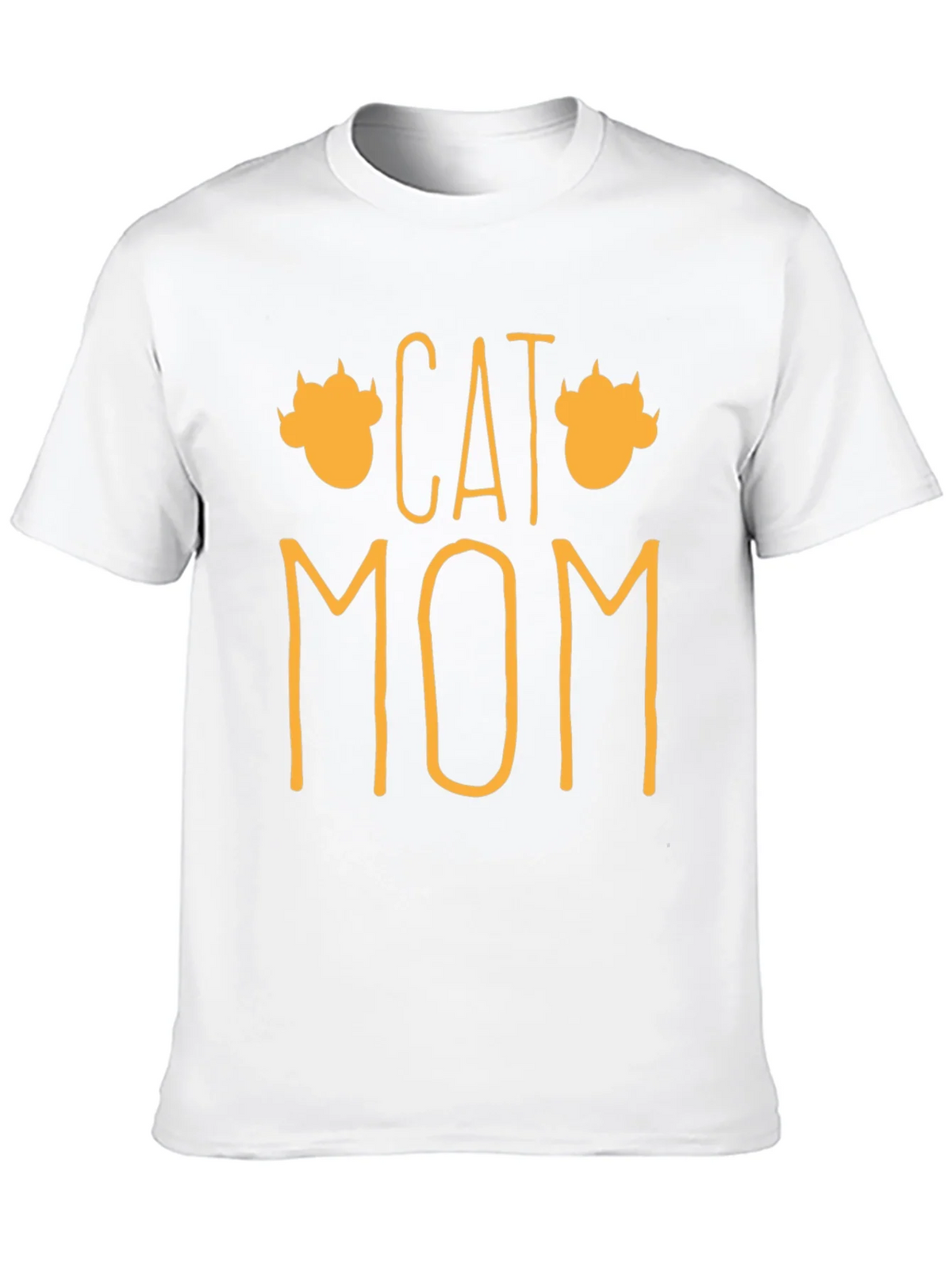Cat Mom Graphic T-Shirt - Black product image 12